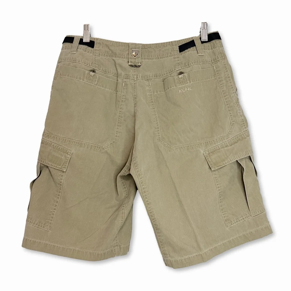 KÜHL Khaki Canvas Cargo Shorts Men's Medium